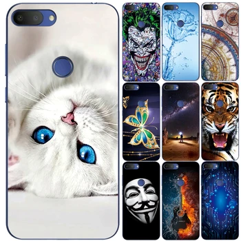 Перейти на Алиэкспресс и купить Силиконовый чехол GUCOON для Alcatel 1S 5024D 2019, чехол из мягкого ТПУ, защитный чехол на заднюю панель телефона чехол-бампер