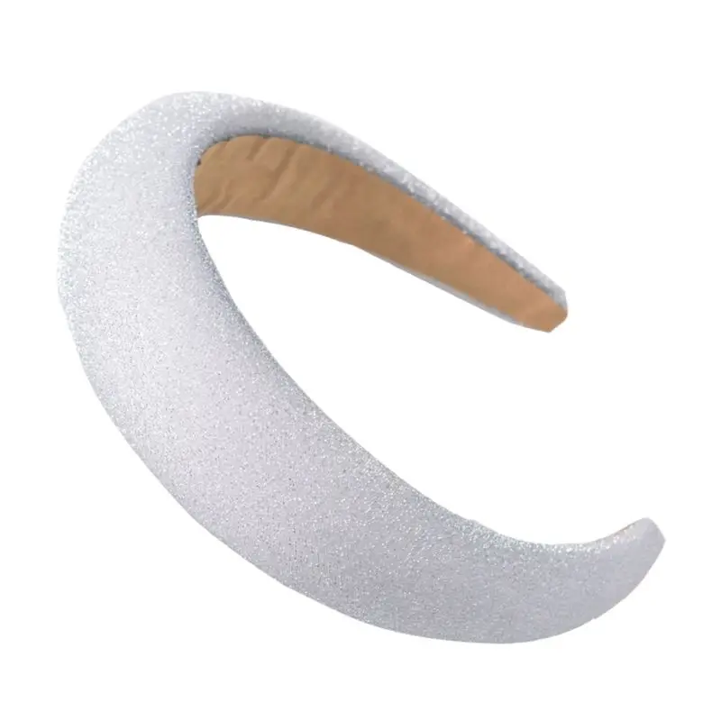 New Fashion Solid Color Thick Sponge Headband Turban Women Hair Band Girls Headwear Accessories 1 New Fashion Solid Color Thick Sponge Headband Turban Women Hair Band Girls Headwear Accessories 3