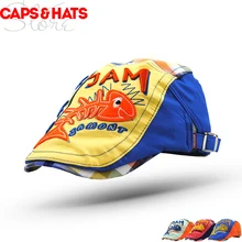 Детские береты с рыбьей костью, чистая цветная шапочка, Fille Hiver, детская зимняя шапка в форме животного, для мальчиков и девочек, Boina Chapeus, Детская французская шляпа