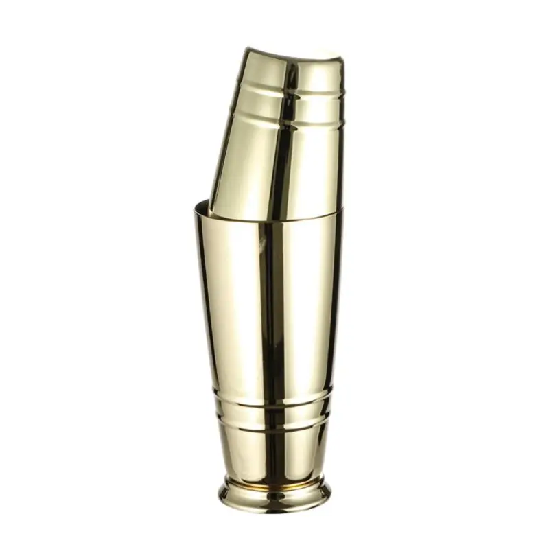 

Stainless Steel Boston Bar Cocktail Shaker Professional Bartender Drink Shakers 19QB