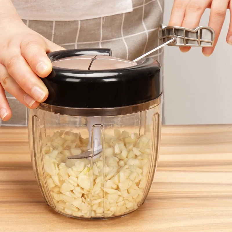  Durable Kitchen Manual Food Chopper Set Household Vegetable Choppers Shredder Multifunction Food Pr - 4000095369937