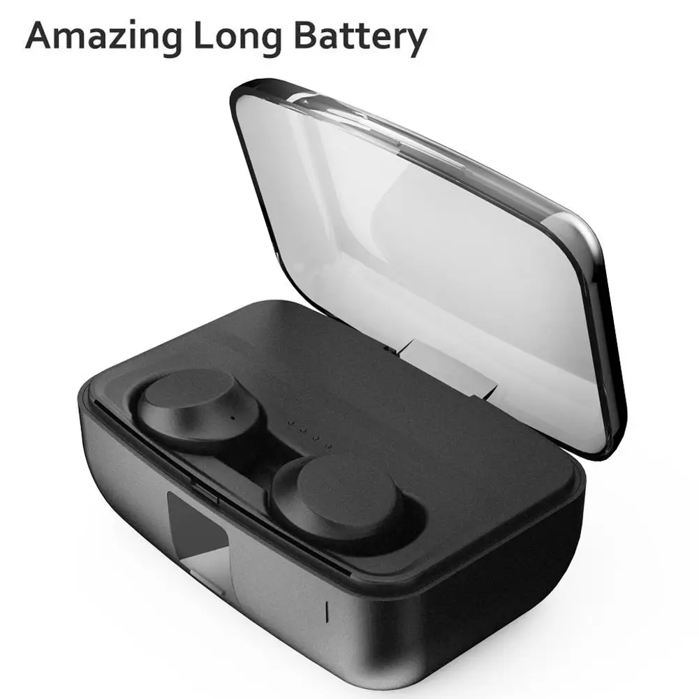 HobbyLane Bluetooth V5.0 IPX8 водонепроницаемые наушники настоящие беспроводные TWS стерео наушники-вкладыши