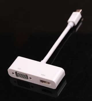 

Mini DisplayPort to HDMI VGA Adapter Thunderbolt 2 Converter Mini DP Display Video Connector for MacBook Air Pro to TV Projector