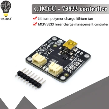 

CJMCU-73833 MCP73833 Linear Charge Management Controller Board Lithium Polymer Charger Lithium Ion Battery Module