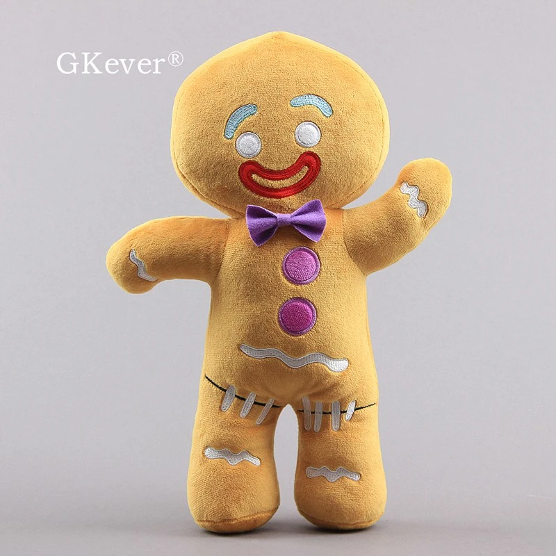plush gingerbread man