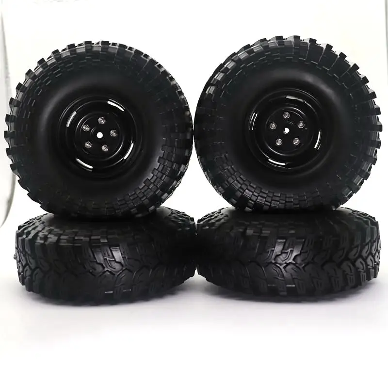 4 шт. 1:10 RC Rock Crawler автомобильные шины 1,9 дюймов Beadlock колеса обода для 1/10 Багги осевой SCX10 Trassas TRX4 CC01 D90 D110 TF2