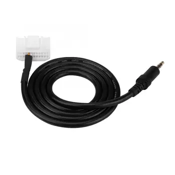 

3.5mm AUX input cable for car 3.5MM AUX Audio Input Radio MP3 Player Mobile phone input adapter cable for Subaru BRZ Impreza