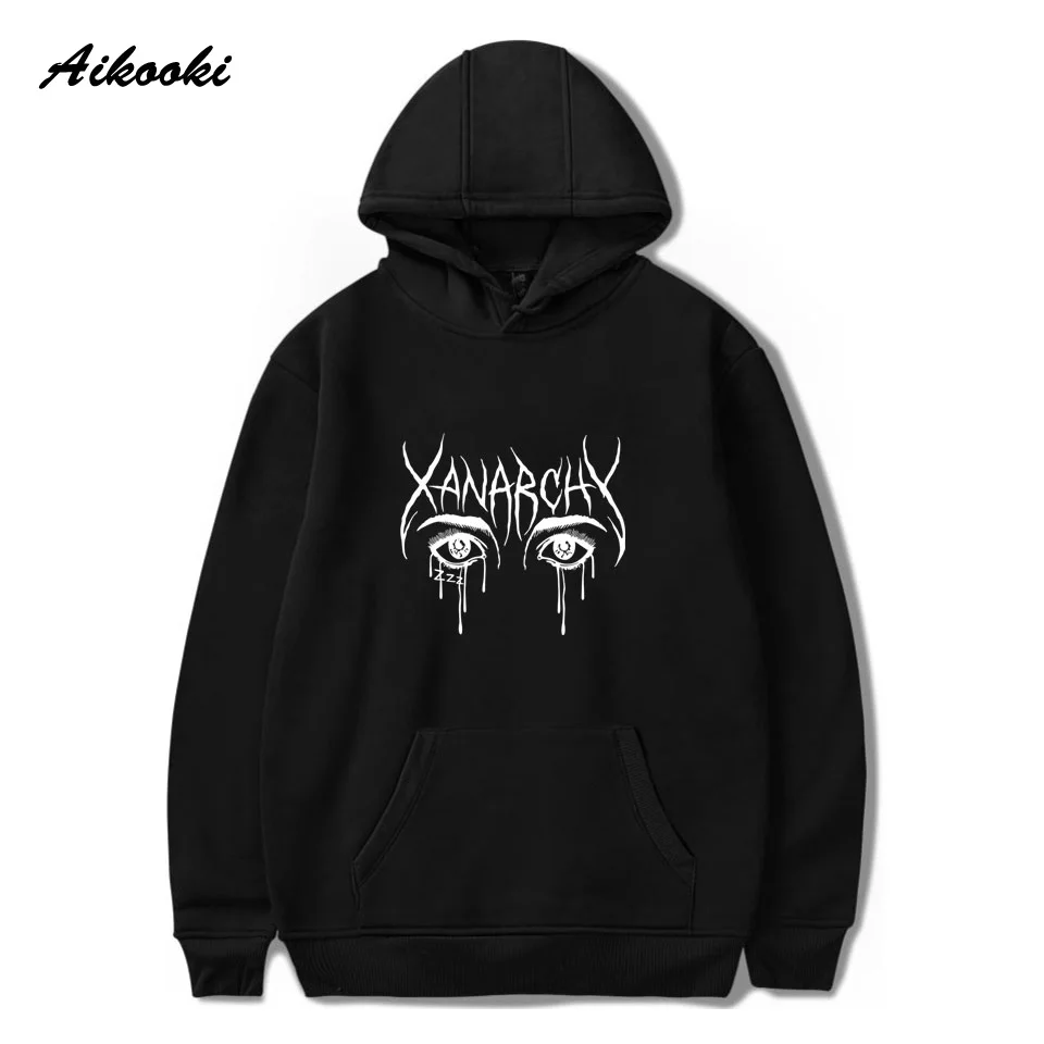Осенне-весенние толстовки Lil xan для мужчин/женщин хлопковый свитшот Harajuku xanarchia Eyes