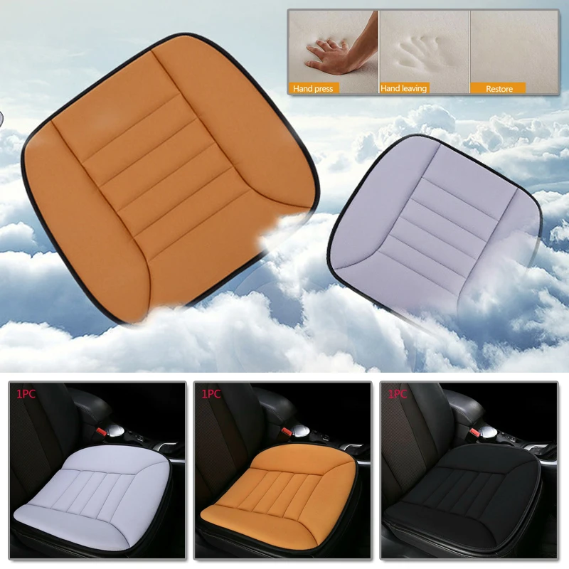 Memory Foam чехол для сиденья автомобиля дышащий Универсальный Авто Передняя Подушка Нескользящая