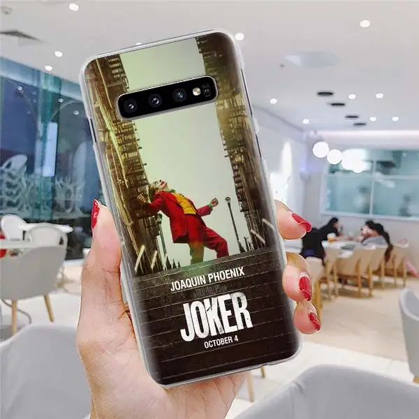 Joker Joaquin Phoenix movie чехол для телефона samsung Galaxy S10 S10e S8 S9 Plus Note 10 Plus 9 8 S6 S7 Edge Твердый Чехол - Цвет: H07