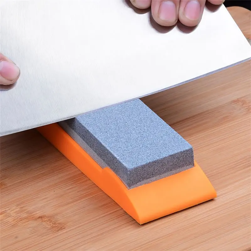 Large 2 Side Whetstone Portable Knife Sharpening Stone Scissors Shears Blade Sharpening Sharpener Kitchen Knives Accessories