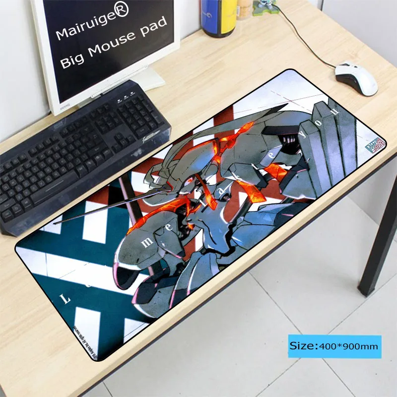  Darling in the franxx Locking Edge Optional Mouse Pad for Desk Grande Gaming Mousepad Mat for LOL C