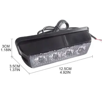 

12-24V 4 LED Car Side Lights DIY Multipurpose Glow Lamp for Car Repair Parts E7CA