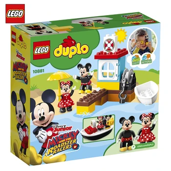 

LEGO Building Blocks Lego Duplo Series Mickey's Boat 10881 28pcs/pzs-2years Old Kids Birthday or Christmas Toys Gift