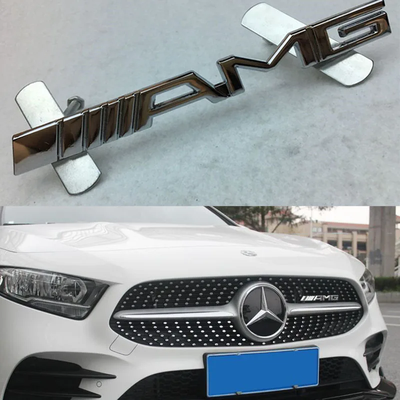 1 шт. автомобильный Стайлинг для Mercedes benz AMG w204 w203 w212 w211 w124 w210 CLG эмблема автомобиля