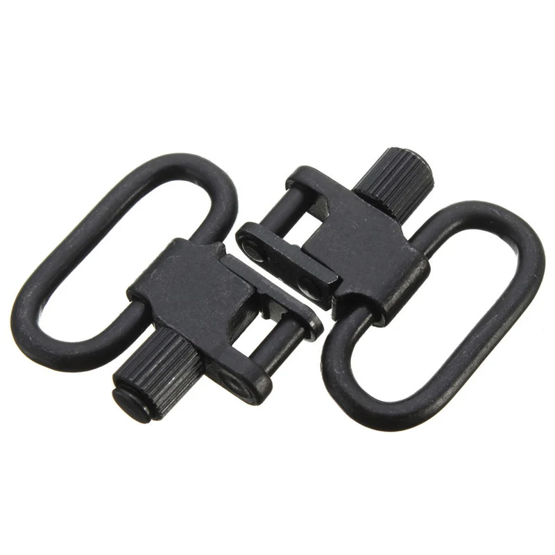 Metal strap buckle 2 шт. быстроразъемные Вертлюги 1 ''аксессуары для охоты набор для CS винтовки охотничьи W/Винты слинг Крепление - Цвет: Metal strap buckle