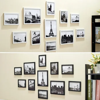 

11Pcs Wall Hanging Photo Picture Frame Set Modern Bedroom Living Room Wall Decoration Home Decor With Installation Accessories