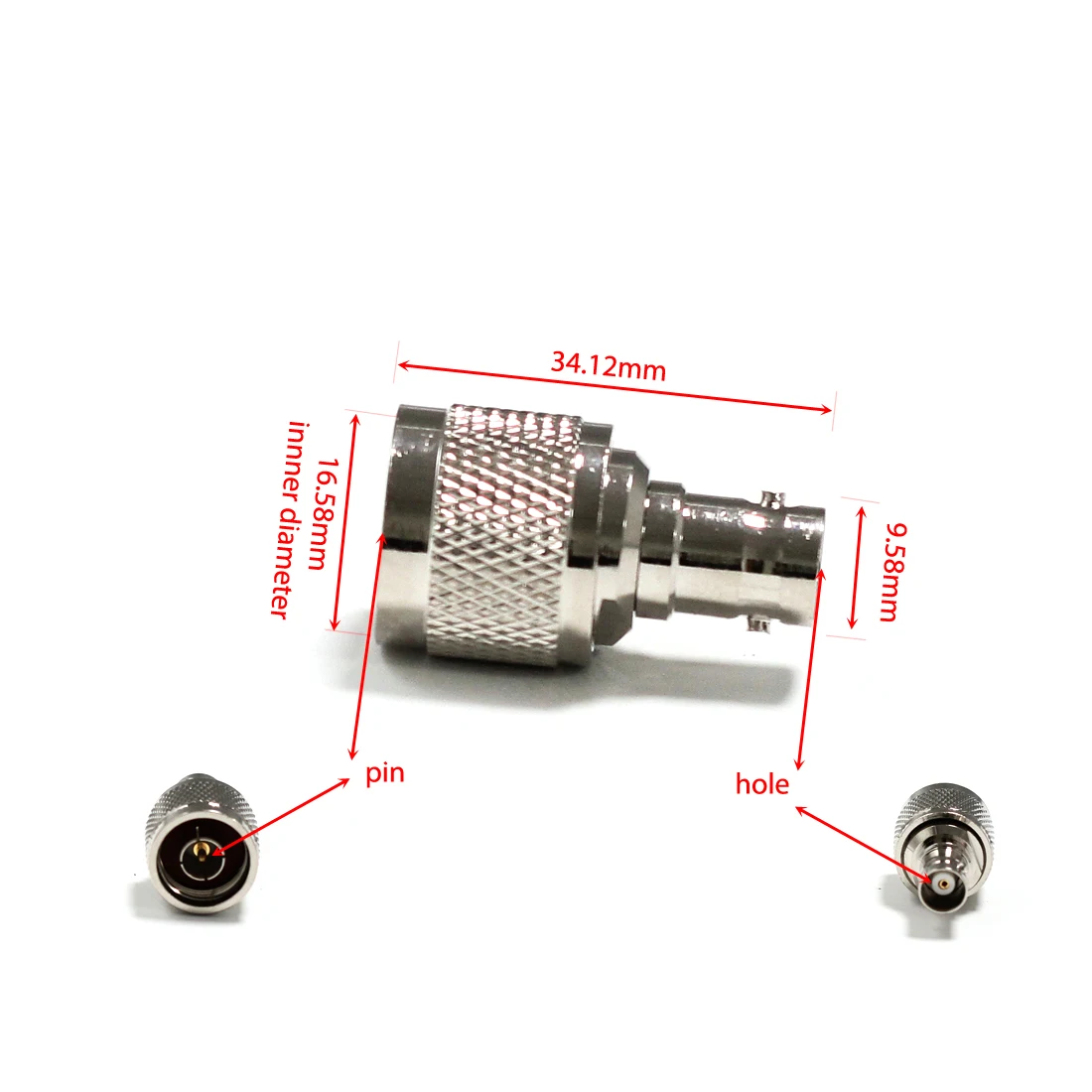 1pc N Typ Männlich Weiblich zu Stecker BNC Stecker Jack RF Koaxial Adapter Konverter Gerade Winkel Großhandel Preis neue – Detail 6