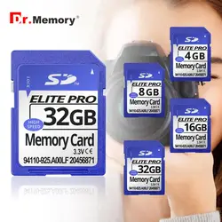 Carte SD professionnelle bleue, 4 go 8 go 16 go 32 go, pour haut parleur d'ordinateur, caméra, carte mémoire, casque 