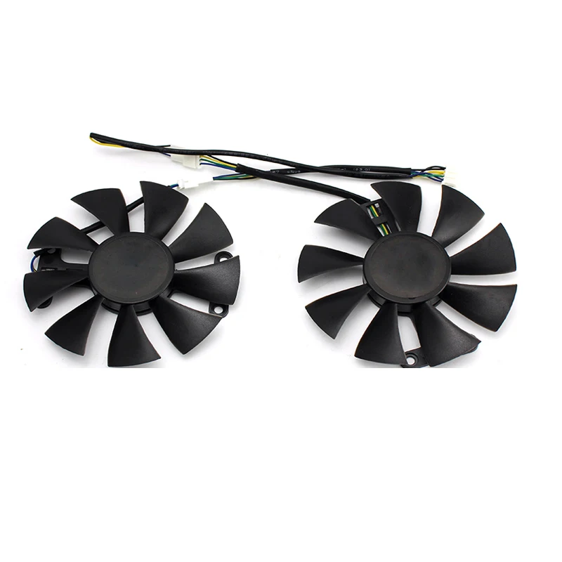 85 мм GA91S2H 4PIN Графический кулер VGA вентилятор для GALAXY GeForce GTX 1060 BIG TIGER General EDITION GTX950 960 охлаждение видеокарты - Цвет: Черный