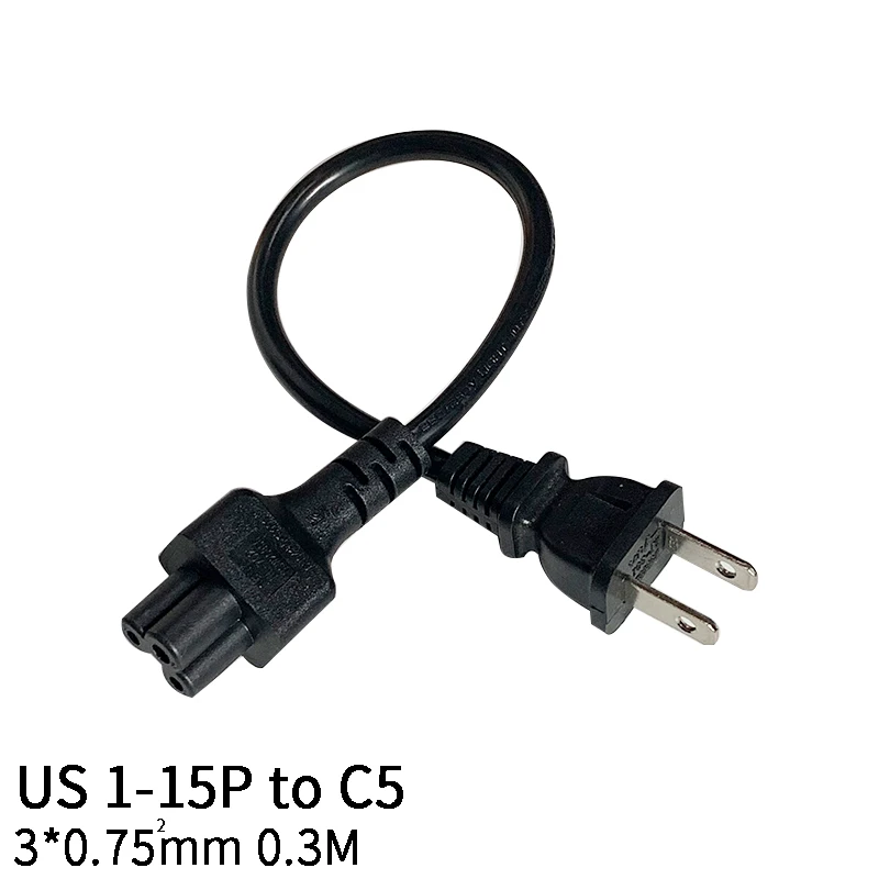 0 3 м 3*0 75 мм США 1 15P TOC5 Япония пробка Nema 2Pin к IEC320 C5 провод удлинитель Кабель адаптер