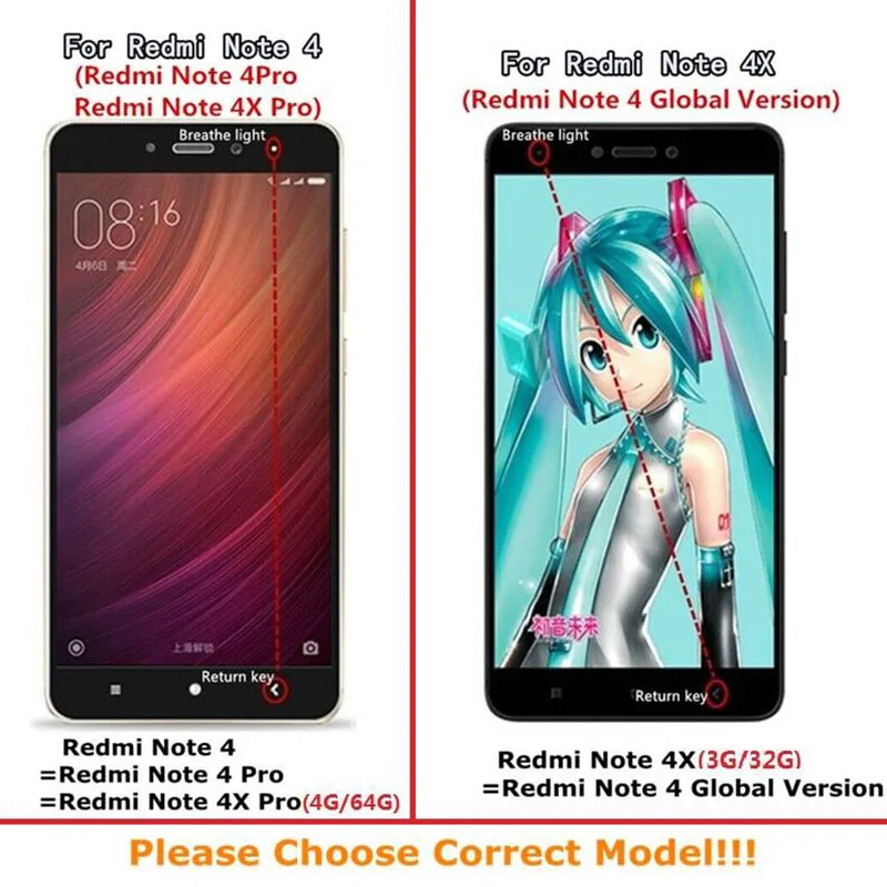 Pi-nuova-Alta-qualit-9-H-HD-per-Xiaomi-Redmi-5-3-s-Vetro-Temperato-Redmi