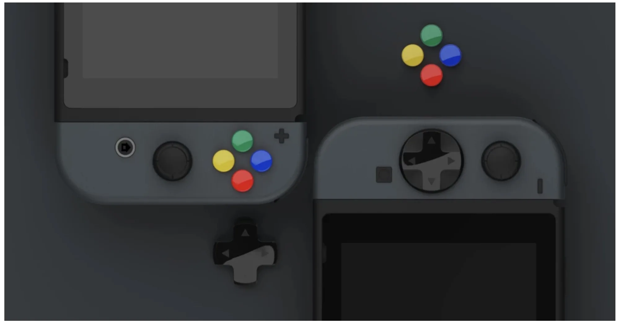 rentiange Skull& Co. D-Pad Накладка для кнопки Набор защитная накладка для nintendo Switch lite Joy-Con контроллер