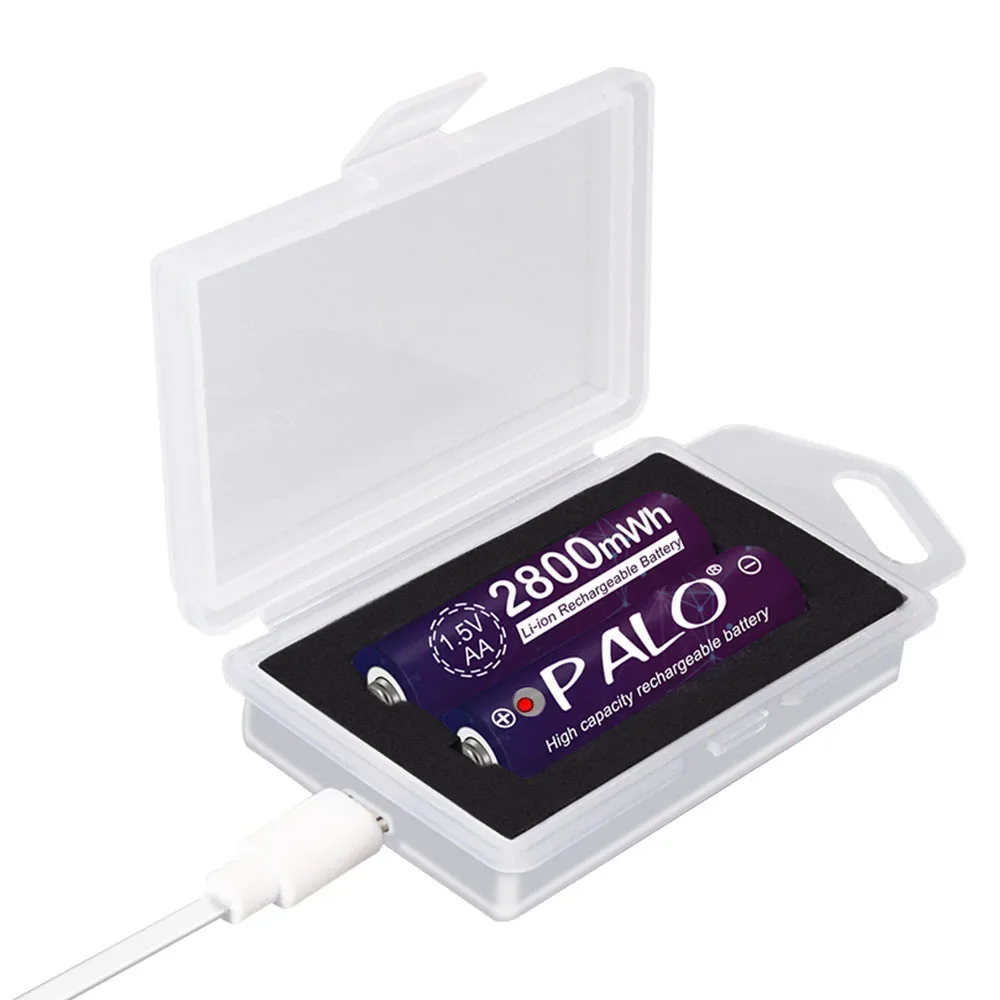 2800mwh 1.5v aaa 900mwh li-ion bateria para