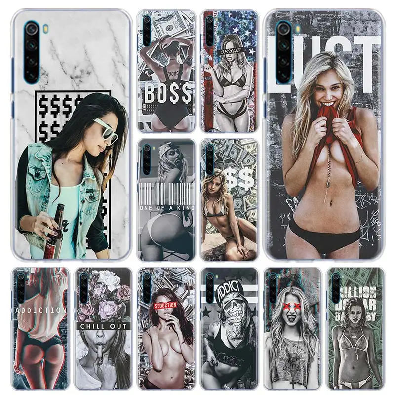 Чехол для телефона Like A Boss Sexy Ass Girl Dolls Xiaomi чехол 9 Pro MAX 5 6 7 8 8T 6A 7A 8A K20 K30 Pro|Бамперы| |