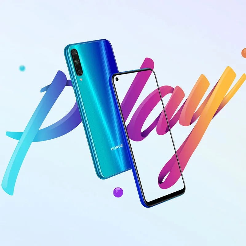 Смартфон Honor Play 3 с глобальной прошивкой, 4 ГБ, 64 ГБ, полноэкранный экран 6,39 дюйма, Kirin 710F, распознавание лица, 4000 мАч, камера 48 МП, несколько языков