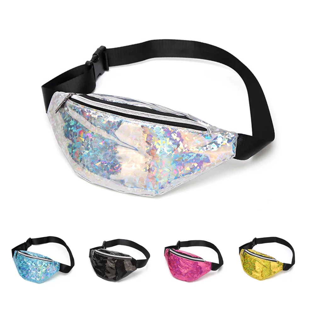 Meijuner фулгурант поясной пакет Твердые модные поясная сумка Регулируемый