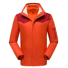 KLV Мужская лыжная куртка с капюшоном зимняя одежда ветрозащитная водонепроницаемая верхняя спортивная одежда супер теплая одежда мужская Лыжная сноуборд