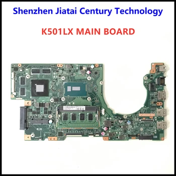 

K501LX Laptop motherboard for ASUS K501LX K501LB original mainboard 4GB-RAM I7-5500U GTX950M 2GB/4GB 100% tested working
