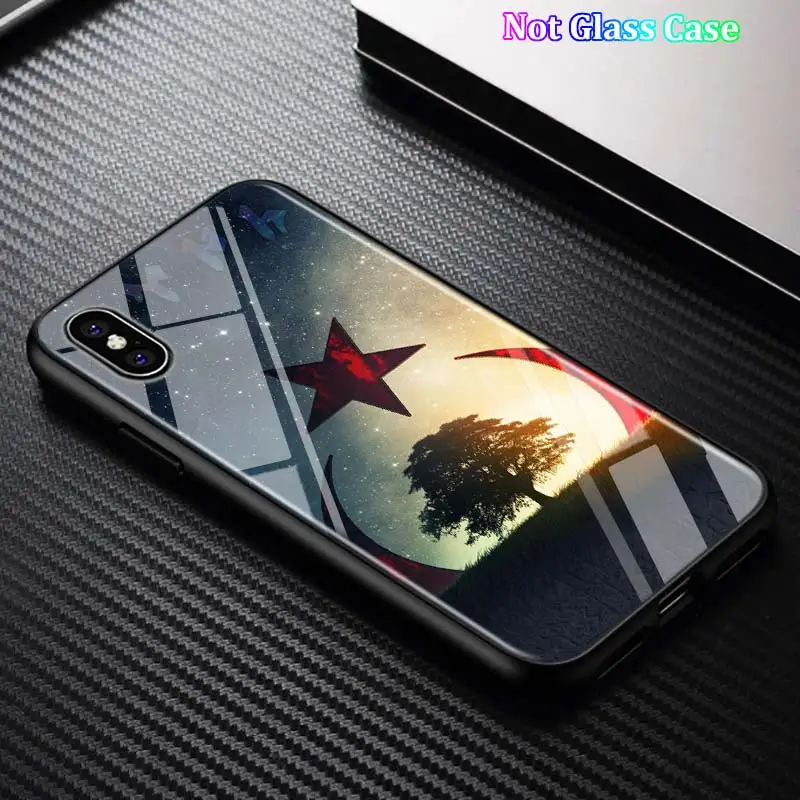 Черный чехол для iPhone 11 11Pro Max флаг Турции арт для iPhone X XR XS Max 8 7 6 6S Plus 5S глянцевый чехол для телефона - Цвет: Style 11