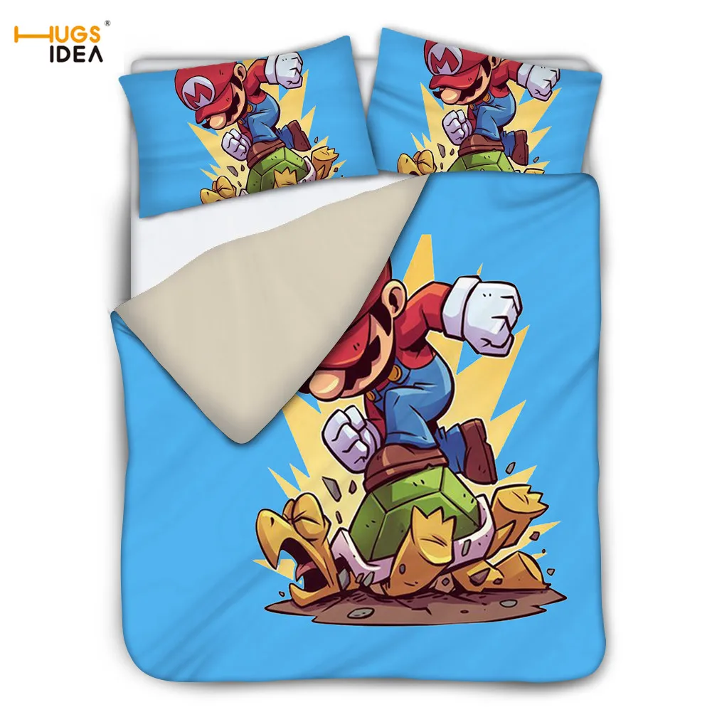 Одежда для мальчиков 3 шт. пододеяльник и Подушка Чехол с рисунками из