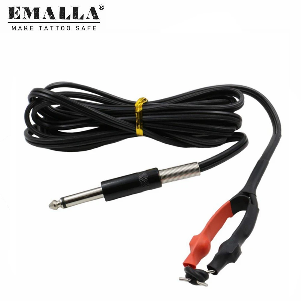

Tattoo Clip Cord Tattoo Soft Silicone Clip Cord 2.4m Tattoo Power Line for Tattoo Machine Gun Tattoo Power Supply Free Shipping
