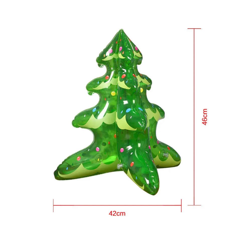 1 шт., маленькая надувная Рождественская елка, игрушка для дома, клуба, бара, вечерние, подвесные рождественские украшения, ПВХ, мини, Рождественская елка, игрушка