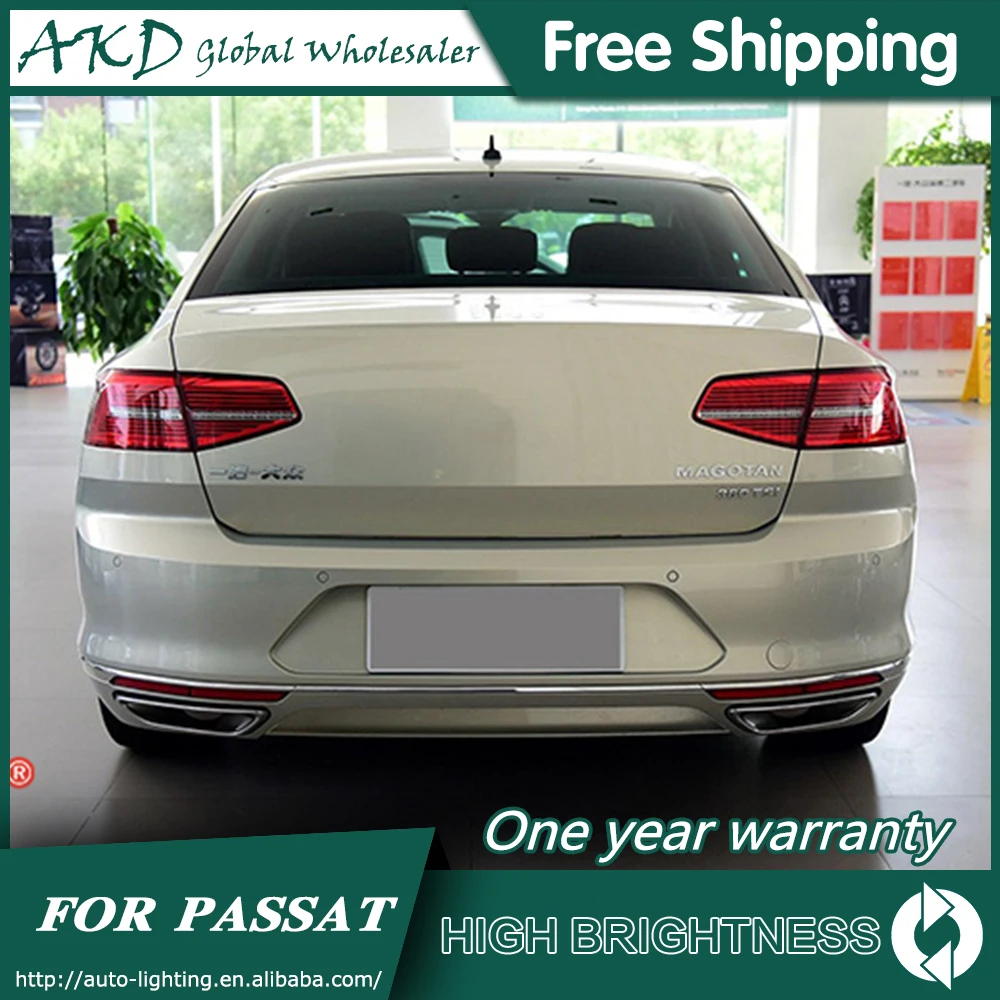 Задний фонарь для автомобиля VW Passat B8- Новинка Passat задние фонари светодиодные противотуманные фары DRL дневные ходовые огни тюнинг автомобильные аксессуары