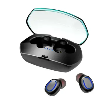 

1Pair TWS True Wireless Earphones Bluetooth 5.0 Brand Headsets Wireless Earbuds TWS Earphone With Charging Box For Android IOS