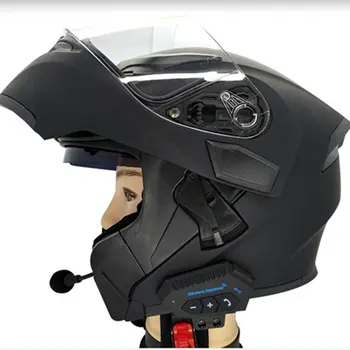 

Helmet Headphone Bluetooth Motorcycle Headset V4.2 Bluetooth Intercom Motor Bike Earphone Noise Reduction Microphone MIC