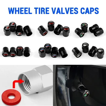 

All Car Logo Aluminum Car Tire Valve Stem Caps Tyre Dust Cover for Toyota Audi AMG BMW Lada Citroen Hyundai Volvo Volkswagen etc