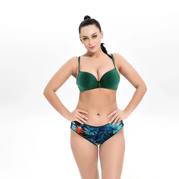 

Bikini Set Plus Size Lady Swimsuit Sexy Push Up Swimsuit Women Backless Swimsuit Big Monokini May Swimsuit Women Beach Wear