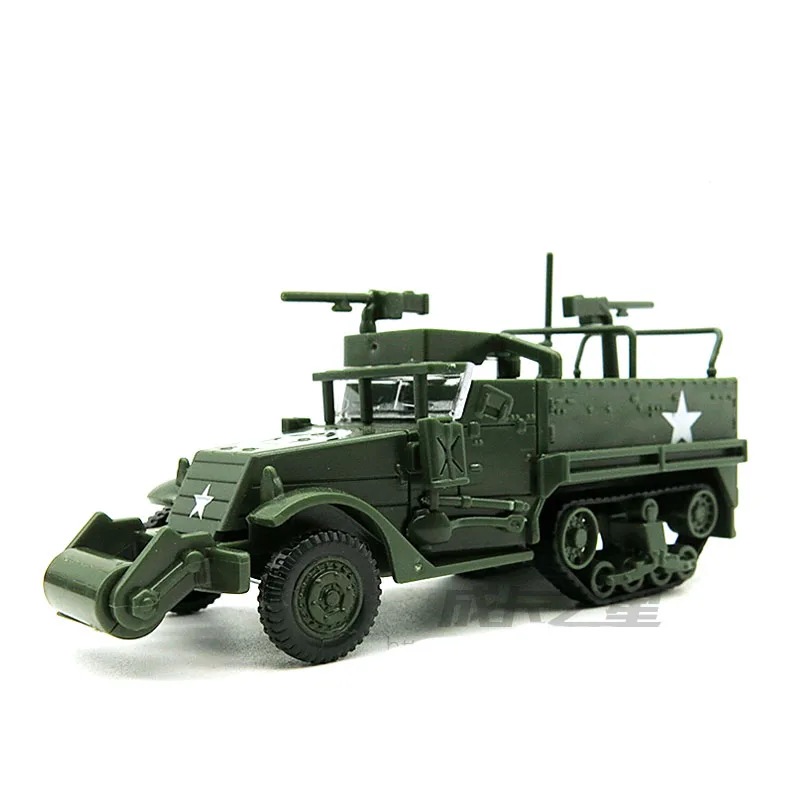 1/72 M3A1 Полугусеничный военный Перевозчик военного персонала Второй мировой войны