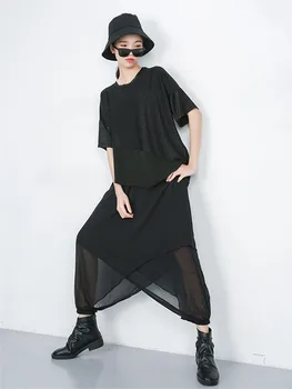 

2020 Polyester Vadim Time-limited Pantalon Mujer Sweatpants Summer Style New Elastic Waist Pants Female Personality Large Size