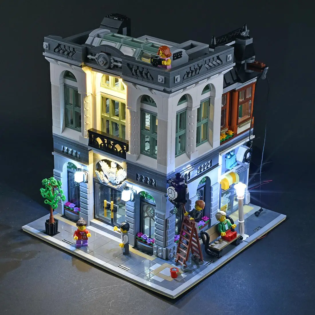 Строительные блоки с питанием от USB комплект со светильник кой для блока 10251