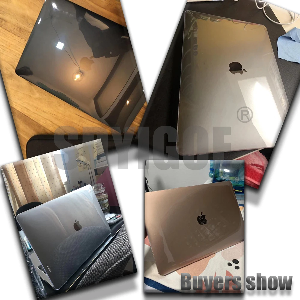 laptop case Crystal Hard Laptop Case For macbook air 13 case A2179 A2337 For macbook pro 13 Cover A2289 A2159  Air13 M1 New case