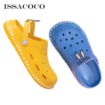 

Man's Jelly Shoes Sandals Garden Casual Sandals Water Beach Shoes Slippers Crok Rubber Clogs For Men Flip Flops Light Sandalias