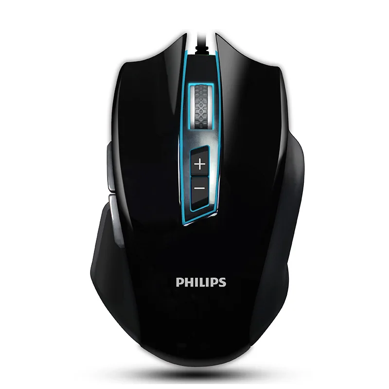 

Fly Valley/Pu) Spk9401B/W Wired Mouse LED 7 Color Glare Wired Gaming Mouse