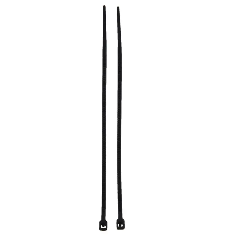 

1000pcs Nylon Fastener Packaging Electrical Cable Tie Black 10cm Long
