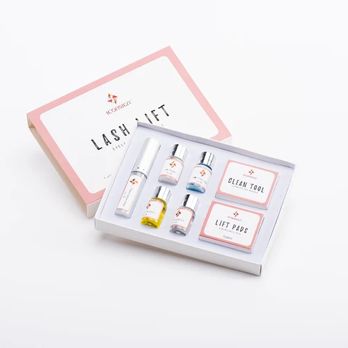 Dropshipping-아이코 로그인 속눈썹 리프트 키트, 속눈썹 파마 키트, 속눈썹 파마, 속눈썹 강화제, 세럼, 속눈썹 메이크업 도구, 무료 배송 4